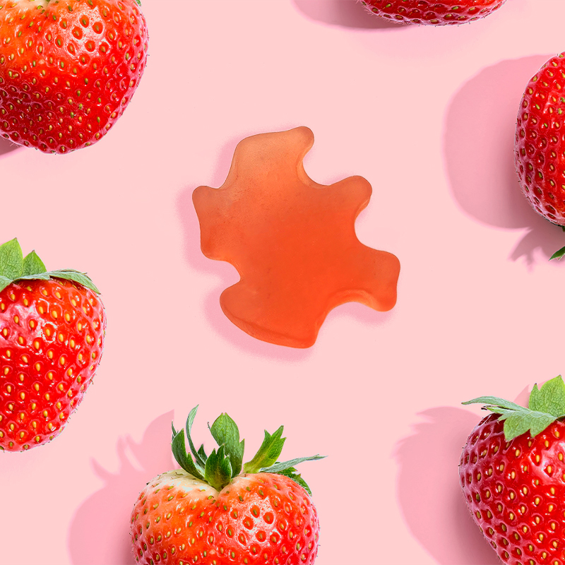 Erdbeer-Pattern-Fruchti-Handy