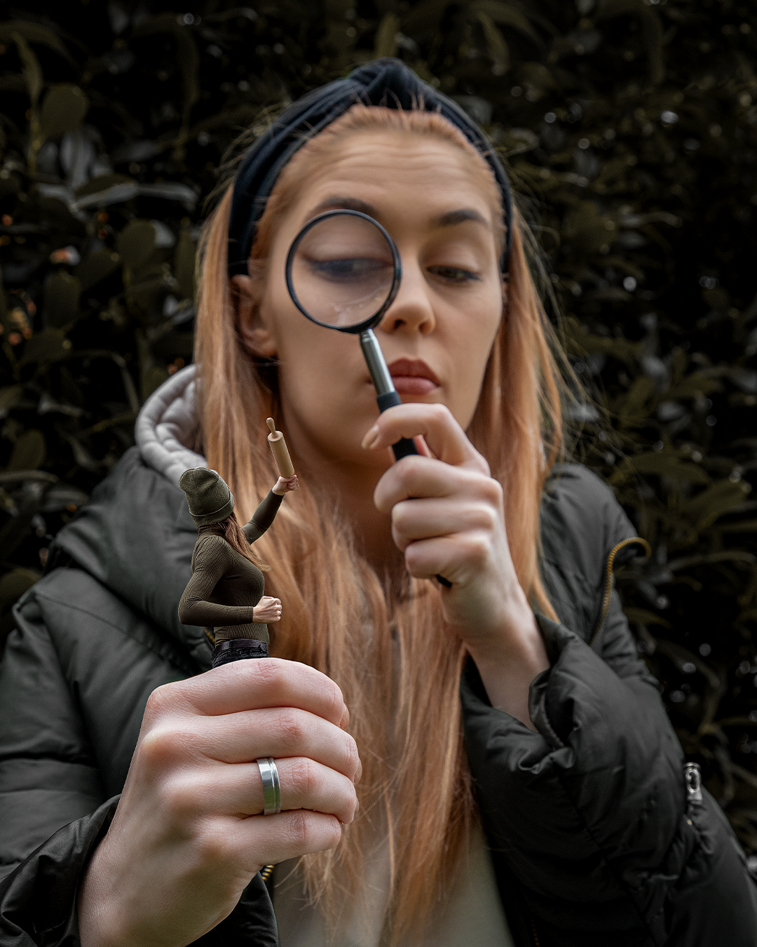 Nudelholz-Lupe